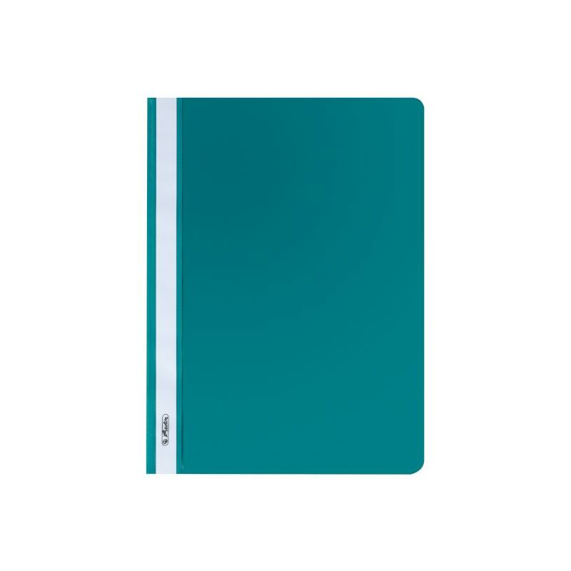 herlitz Chemise à lamelle, A4, en film PP, turquoise - OEM 400139362